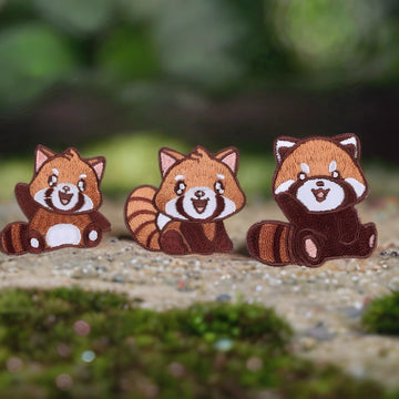 Happy Little Panda Patches (Stick-On)