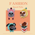 Fashion Dog  Patches (Stick-On)