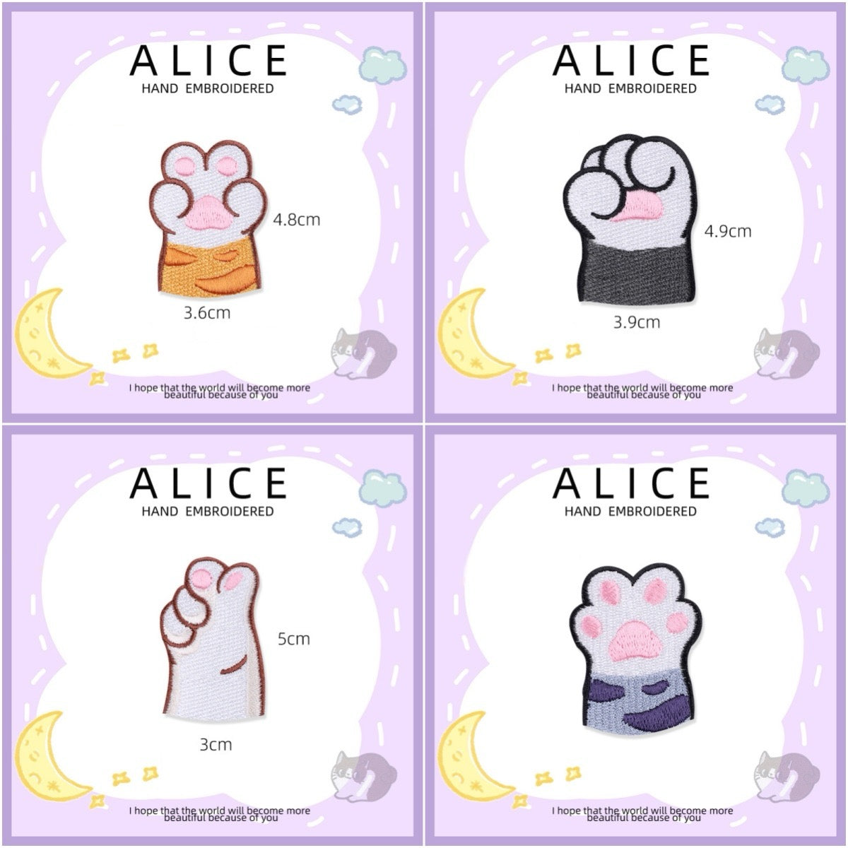 Cute Cat Paw Patches(Stick-On)