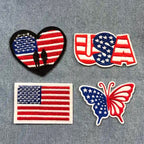God Bless the USA Patches (Iron-On)