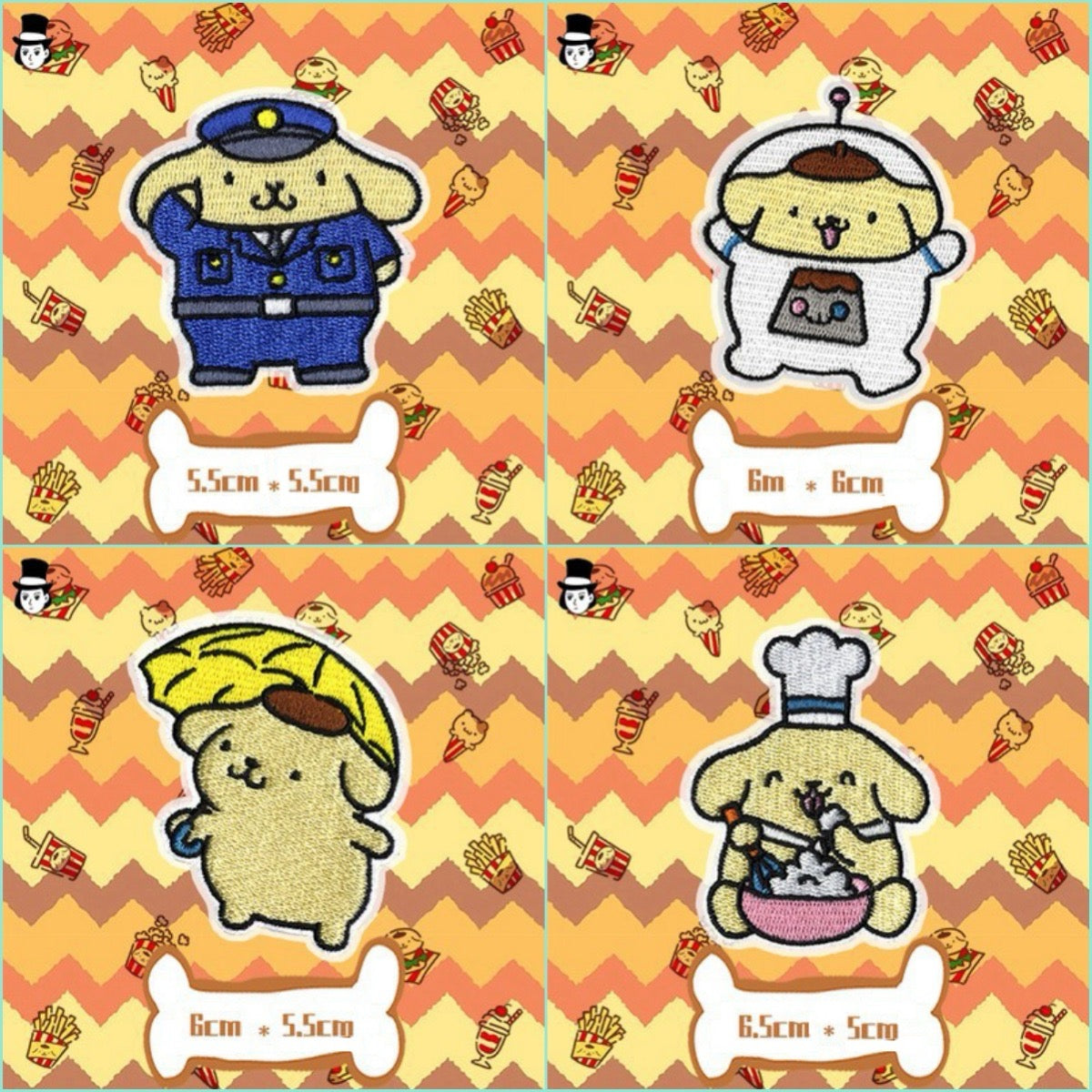Pudding Puppy Patches (Stick-On)
