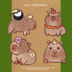 Capybara and Pals Patches (Stick-On)
