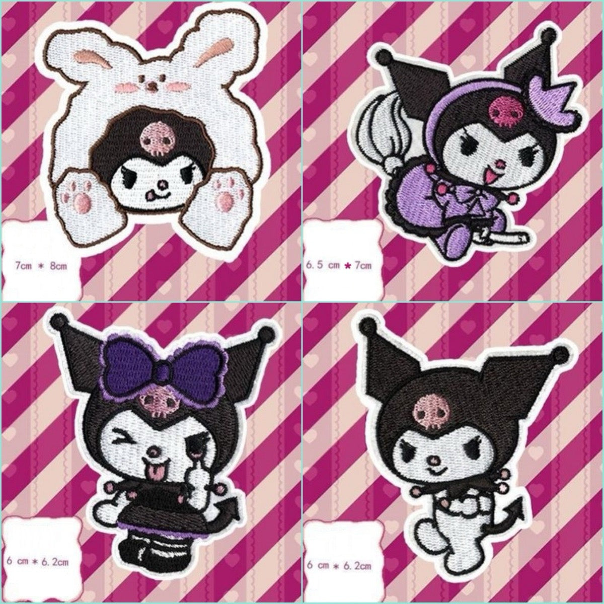 Punk Rabbit  Patches (Stick-On)