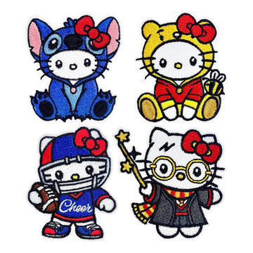 Cute Cartoon Cat Patches (Iron-On)