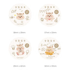 Embroidered Pins of Hamster