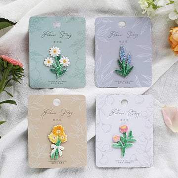 Blooms of the Seasons Patches(Stick-On)