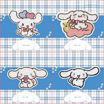 Cinnamon Swirl Pup Patches (Stick-On)