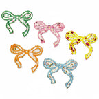 Floral Bow Embroidered Patches - Multiple Designs Available - CheerCove