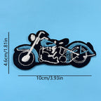 Vintage Motorcycle Patches (Iron-On) - CheerCove