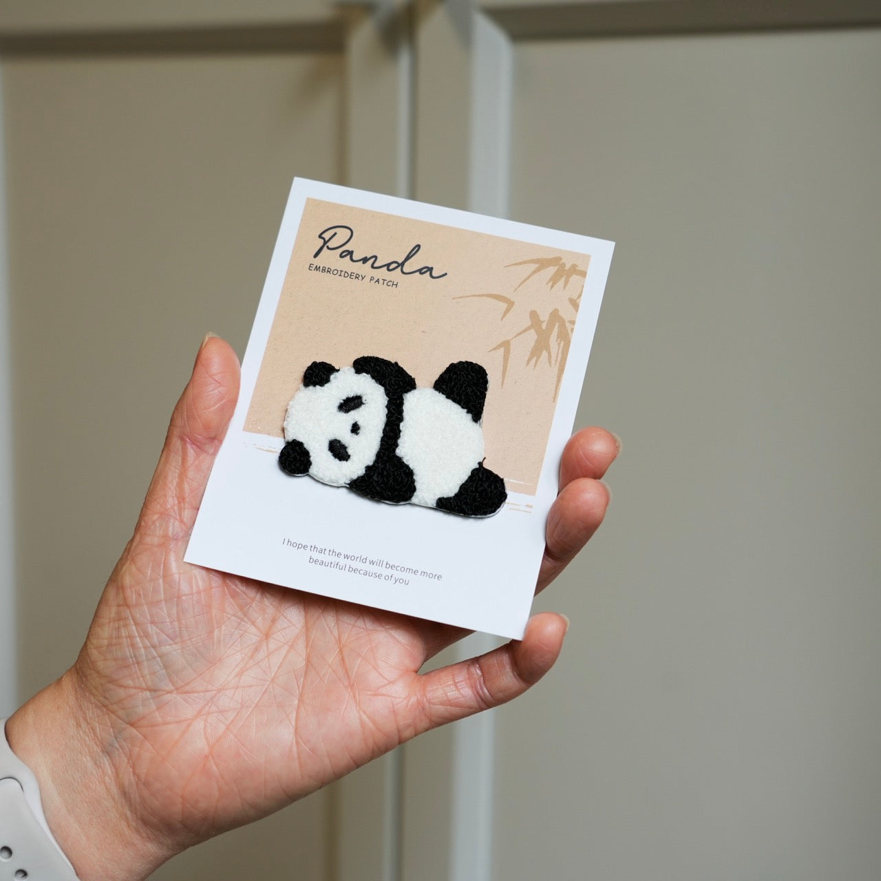 Cute Panda ② Patches(Stick-On) - CheerCove