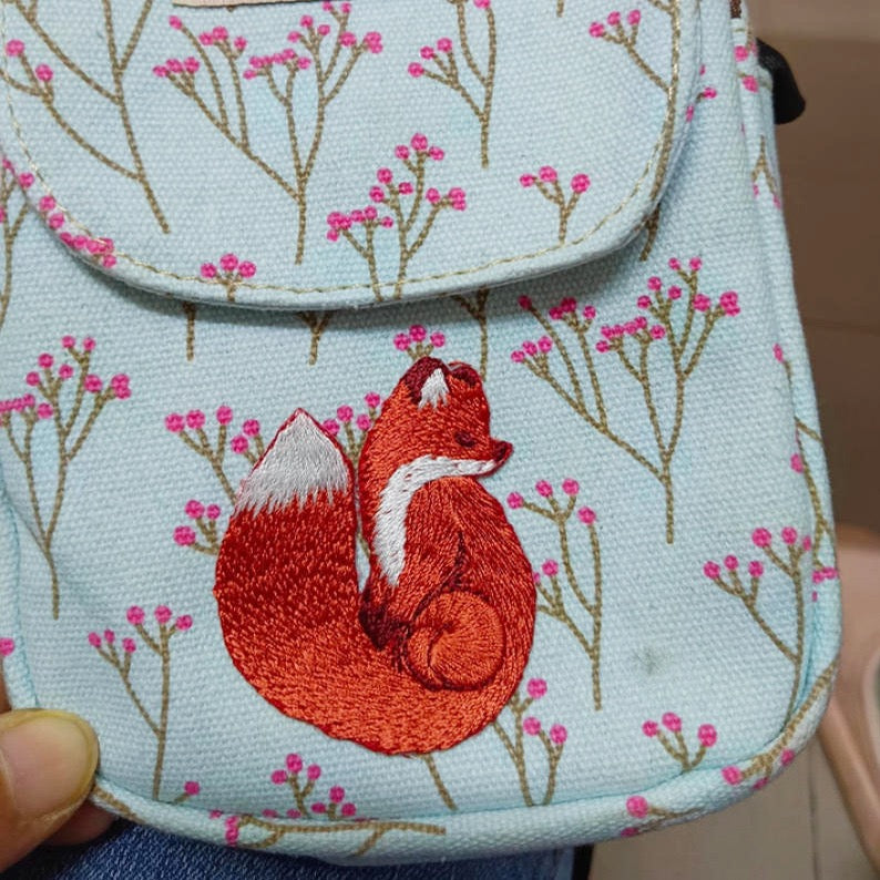 Red Fox Patches(Stick-On)