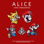 Retro Plumber Hero Patches(Stick-On)