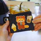 Red Panda with Boba Tea Patches(Stick-On) - CheerCove