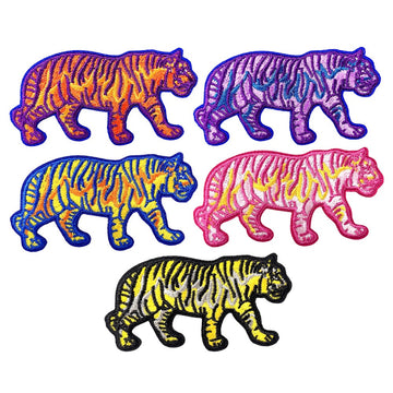 Holographic Tiger Patches (Iron-On) - CheerCove