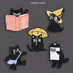 Student Days Cat Patches(Stick-On)