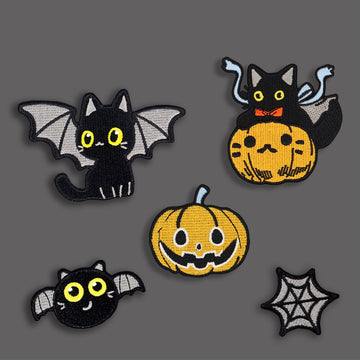 Purr-wing Kitten Patches (Stick-On) - CheerCove