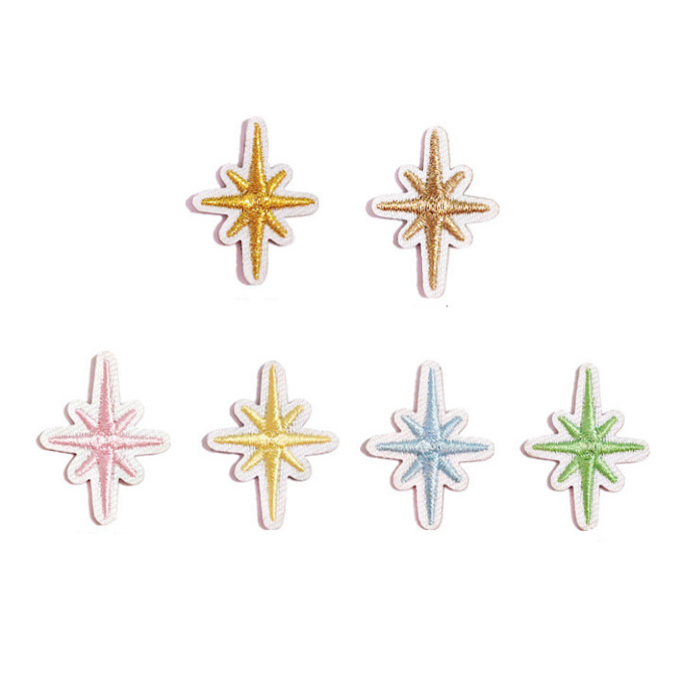 6-Color Star Patches(Stick-On) - CheerCove