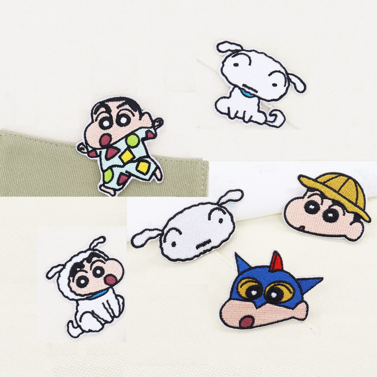 Playful Little Boy Patches (Stick-On)