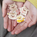 Embroidered Pins of Hamster