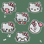 Bow-Tied Kitten Patches (Stick-On)