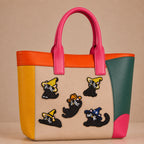 Hooded Black Cat Patches (Stick-On)