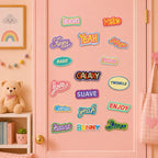 Rainbow Words ② Patches(Stick-On)