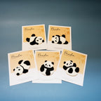 Cute Panda ② Patches(Stick-On) - CheerCove