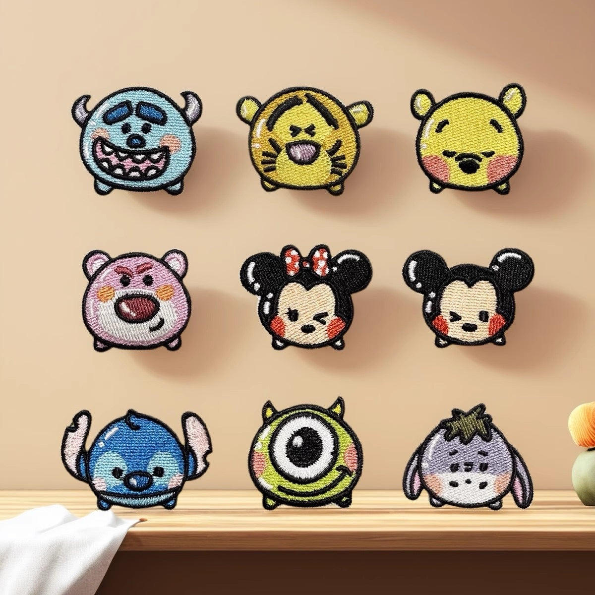 Classic Toon Characters Patches (Stick-On)