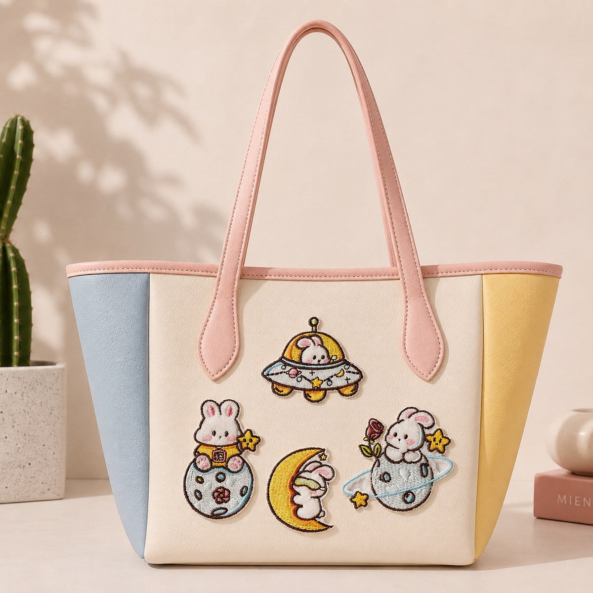 Cute Space Bunny Patches (Stick-On)