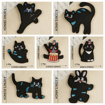 Funny Pet Embroidered Patches ① - Multiple Designs Available - CheerCove