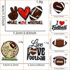 Football ② Patches (Iron-On)