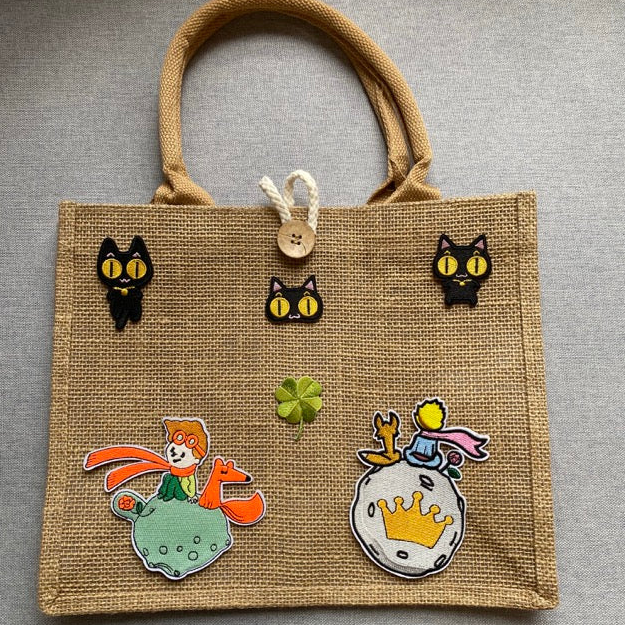 Starry Companions Fox Patches(Stick-On)