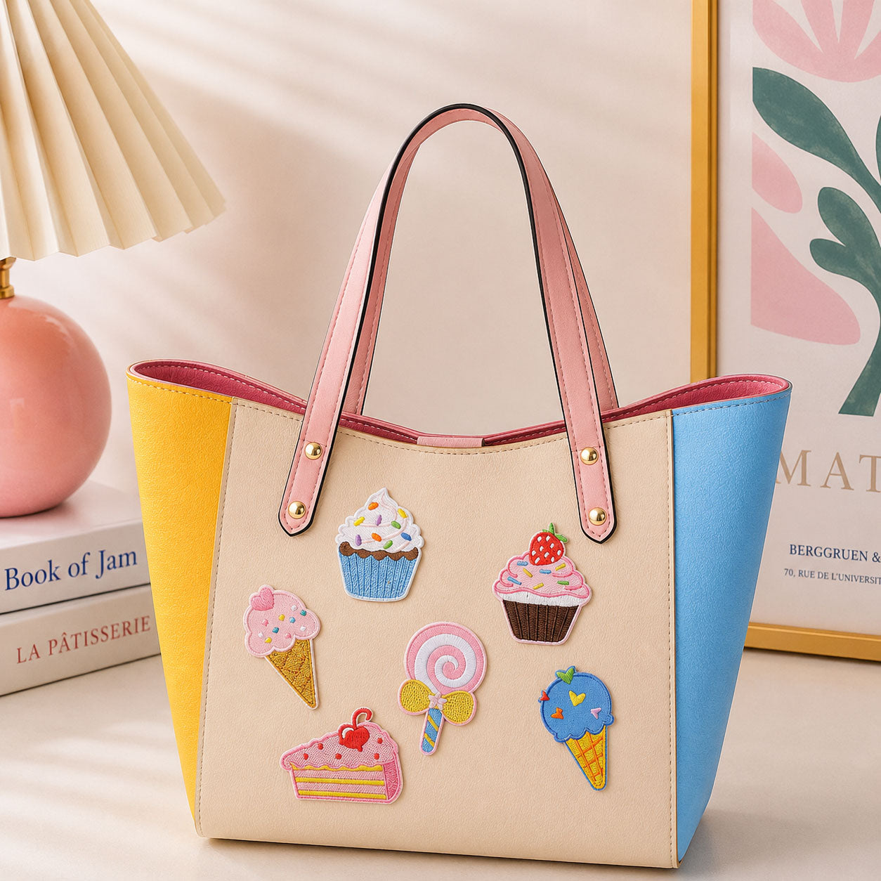 Cake, Ice Cream and Lollipops Patches(Stick-On)