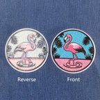 Flamingo Patches (Iron-On)