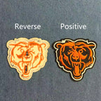 Tiger & Bear Patches (Iron-On)