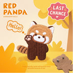 Embroidered Pins of Cute Red Panda