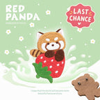 Embroidered Pins of Funny Red Panda