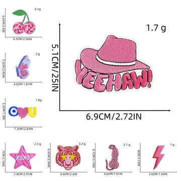 Pink Dreamscape ② Patches (Iron-On)