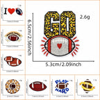 Football ① Patches (Iron-On)