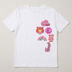 Pink Dreamscape ① Patches (Iron-On)