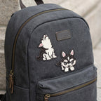 Snowy Husky Patches (Iron-On)