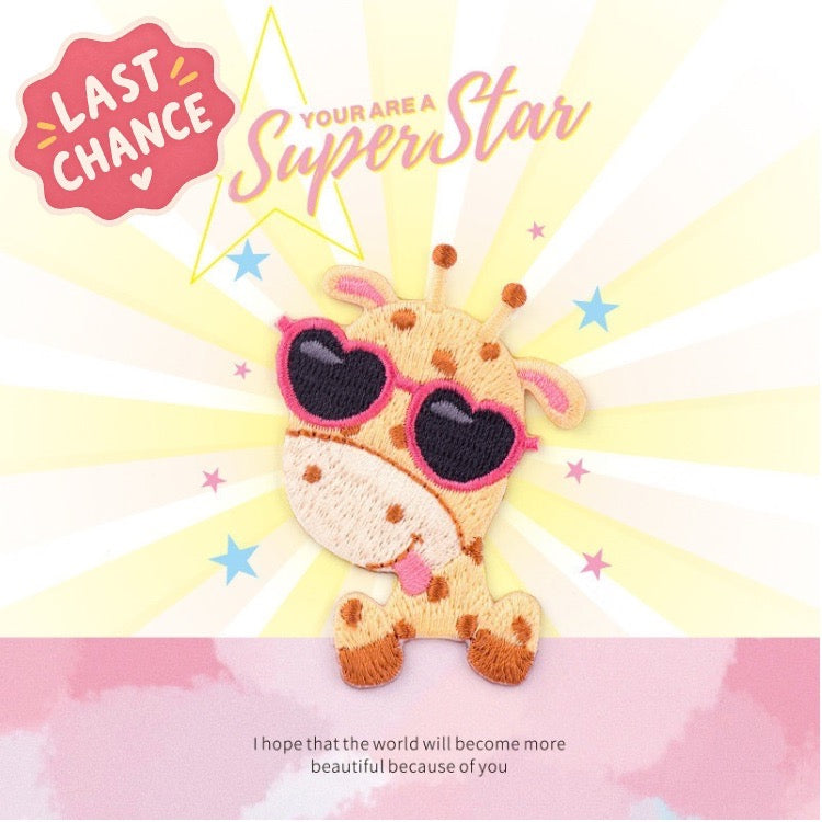 Super Star Animal Patches(Stick-On)