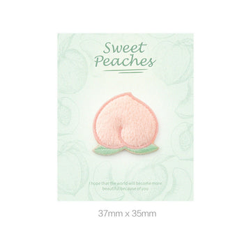 Sweet Peaches Patches(Stick-On) - CheerCove