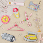 Sewing Tools Embroidered Patches - Multiple Designs Available - CheerCove