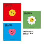 Happy Uirus Embroidered Patches - CheerCove