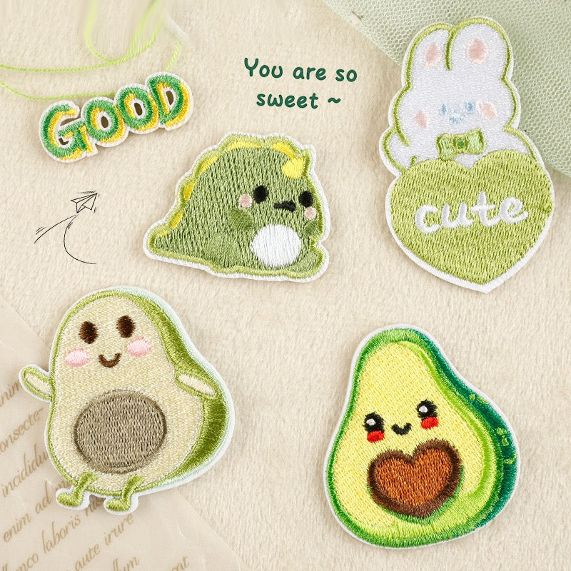Jennifer's Green Patch Embroidered Patches - Multiple Designs Available - CheerCove