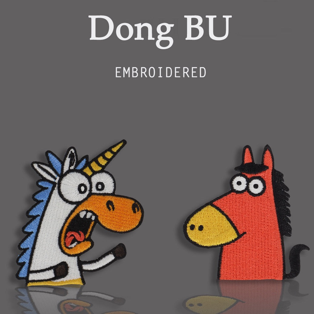 Dramatic Horse Patches (Stick-On) - CheerCove