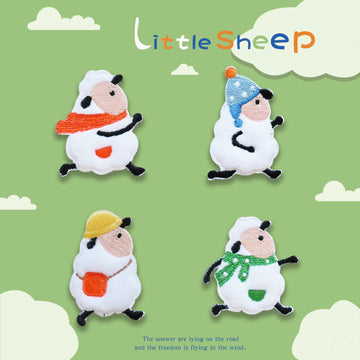 Little Sheep Patches (Stick-On) - CheerCove