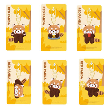 Embroidered Cute Red Panda Charm - Multiple Designs Available - CheerCove