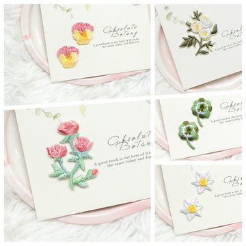 Flower ① Patches(Stick-On)
